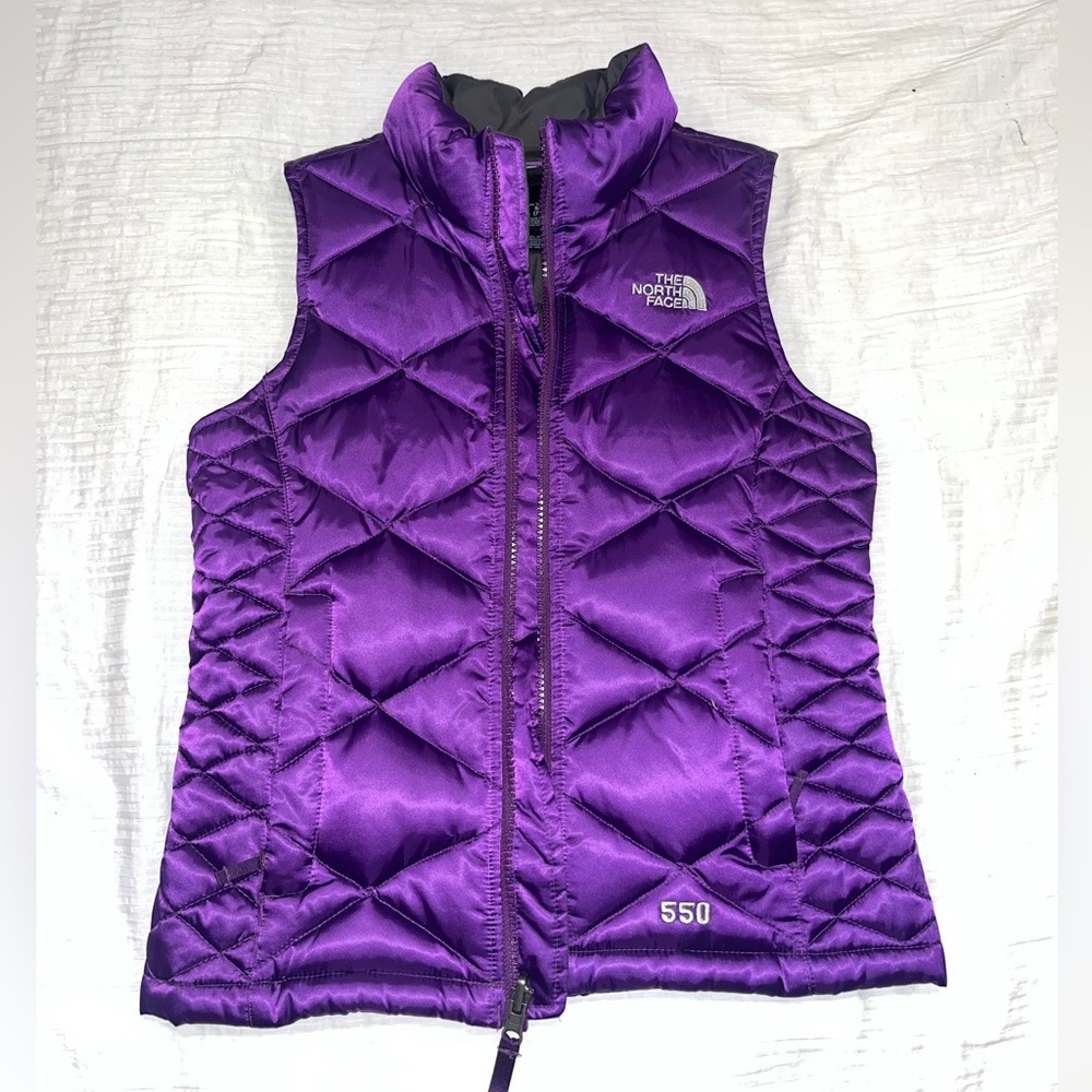 North Face Purple Vest